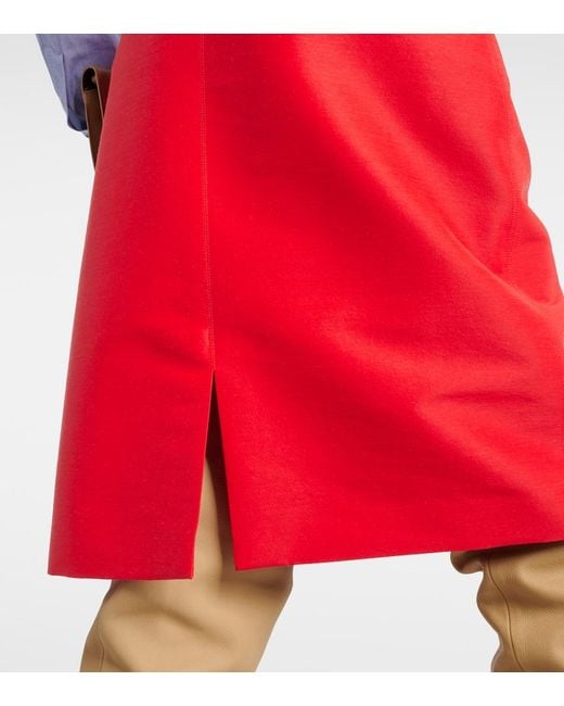 The Row Red Skirts