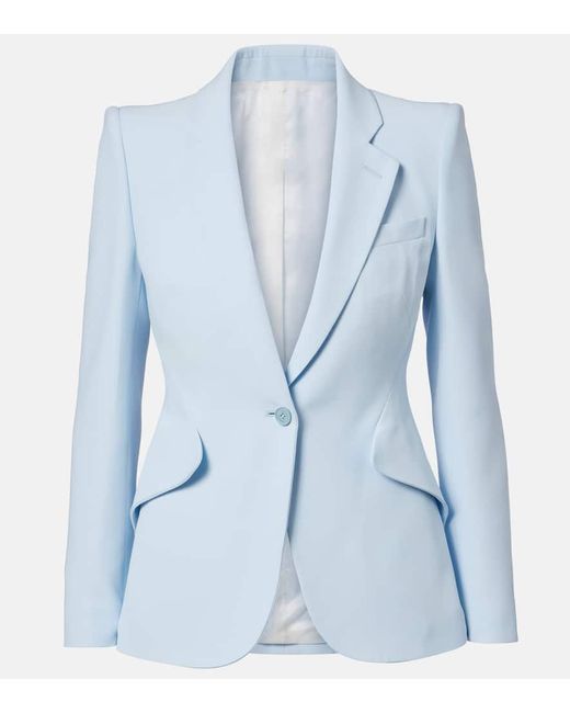 Alexander McQueen Blue Blazer