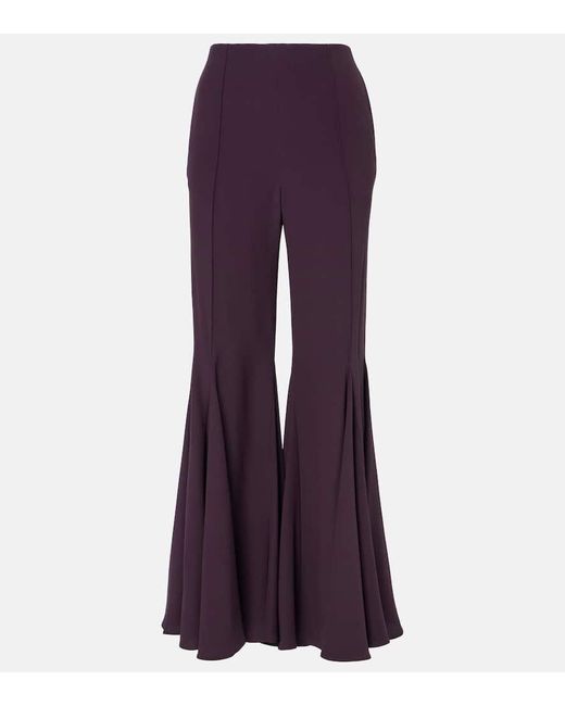 Pantaloni Flared di Chloé in Purple