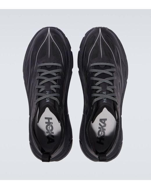 Hoka One One Black Mafate Speed 4 Running Shoes for men