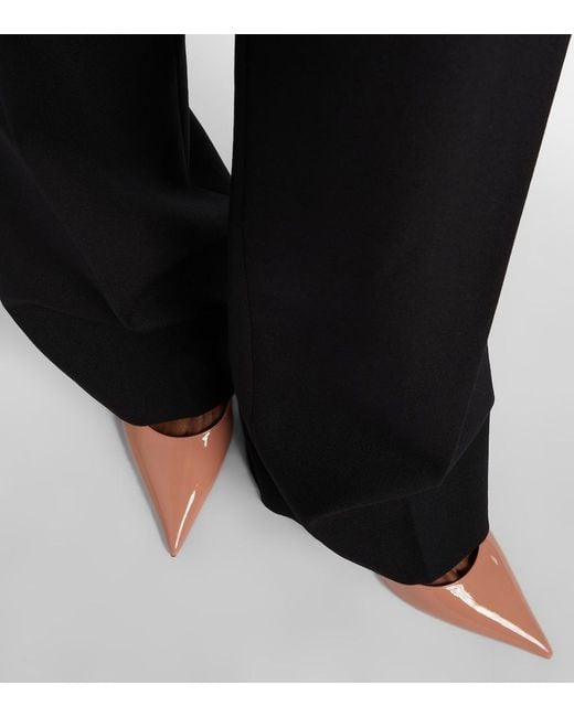 Christian Louboutin Pink Miss Z 60 Patent Leather Slingback Pumps