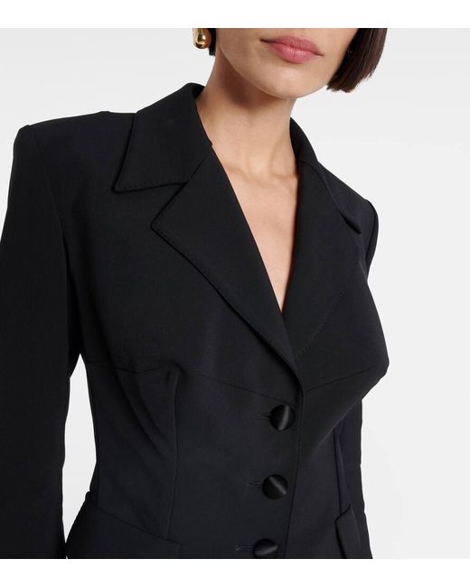Dolce & Gabbana Black Cropped-Blazer