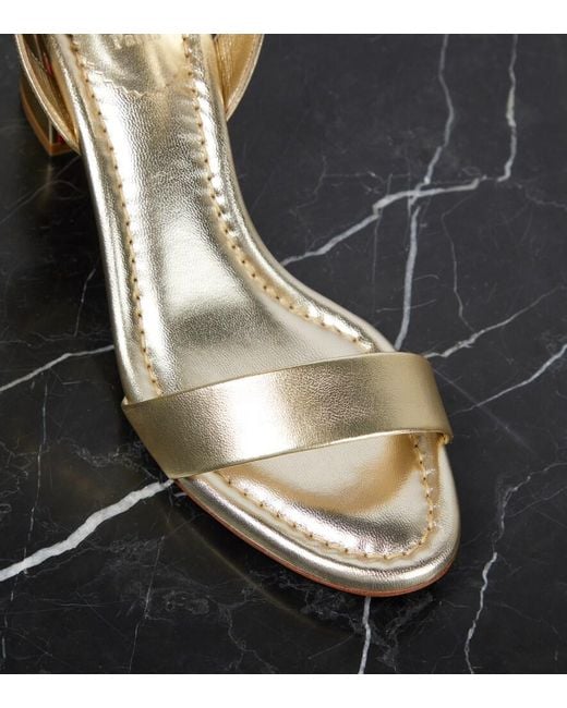 Christian Louboutin Miss Sabina 55 Metallic Sandals