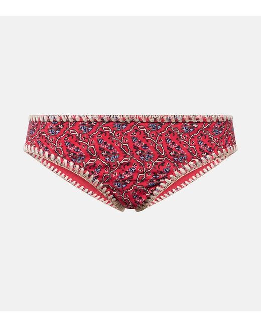 Isabel Marant Red Sonnyge Bikini Bottoms