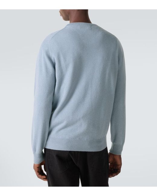 Brunello Cucinelli Pullover Aus Kaschmir in Blue für Herren