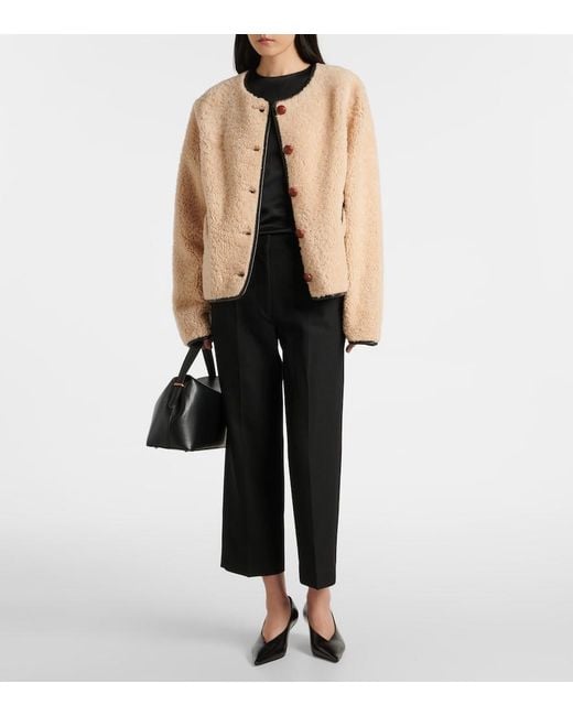 Blazé Milano Natural Gliss Reversible Shearling Jacket
