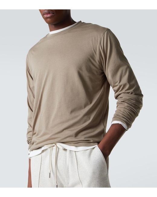 Tom Ford Gray Jersey T-Shirt for men