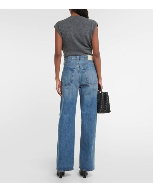 Jeans Ayla A Gamba Larga di Citizens of Humanity in Blue