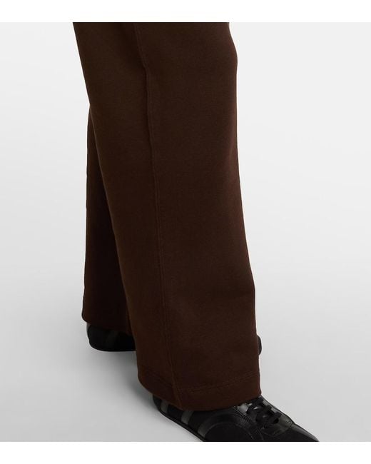 Polo Ralph Lauren Brown Cotton-Blend Fleece Sweatpants