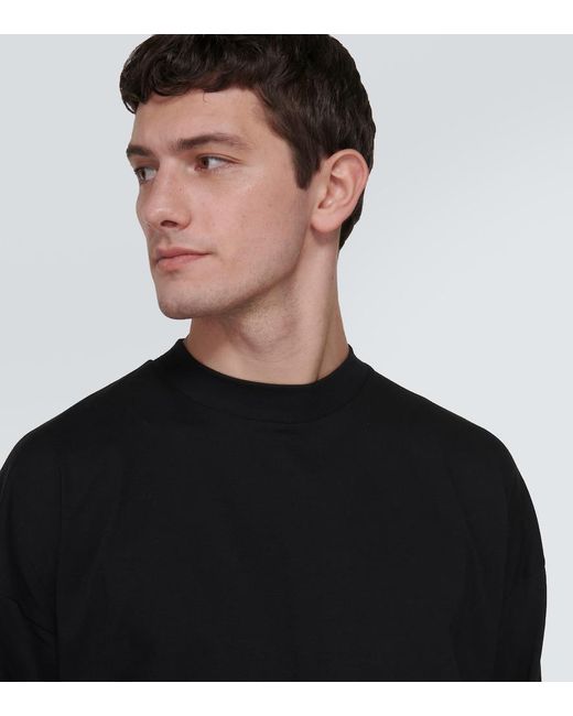 The Row Black Drago Cotton Top for men