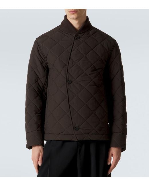 Jacquemus Black Bastide Quilted Jacket for men