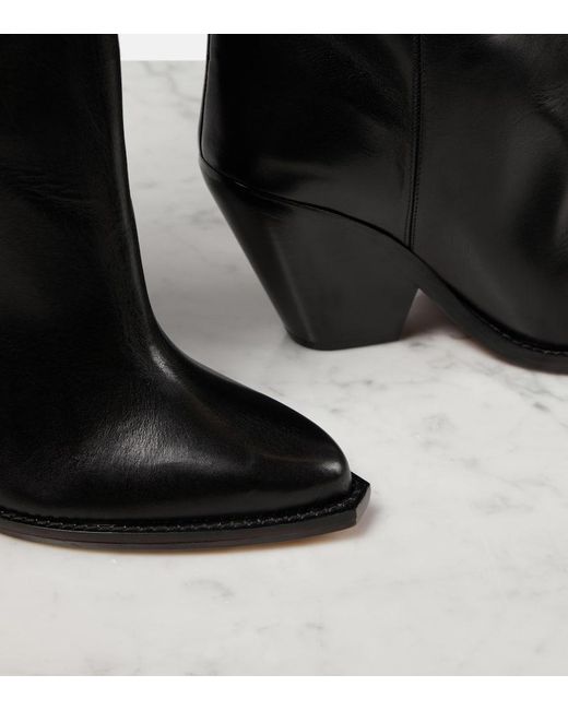 Botas altas de piel Isabel Marant de color Black