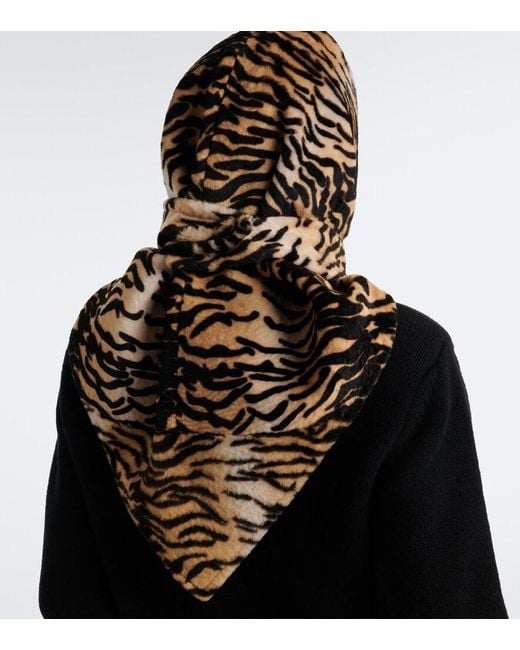 Cappuccio di Nour Hammour in Brown