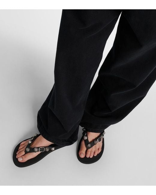 Balenciaga Black Sandals