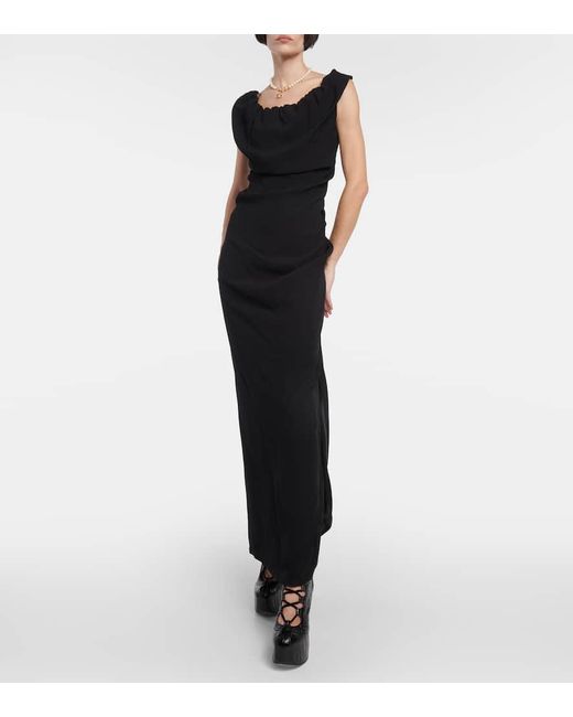 Vestido largo Ginnie Vivienne Westwood de color Black