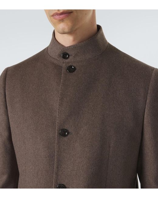 Lardini Brown Cashmere Jacket for men