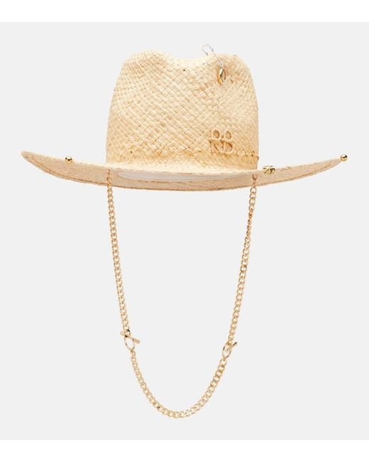 Ruslan Baginskiy White Rb Straw Fedora