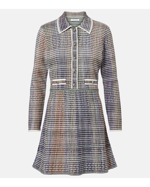 Veronica Beard Multicolor Lauper Minidress