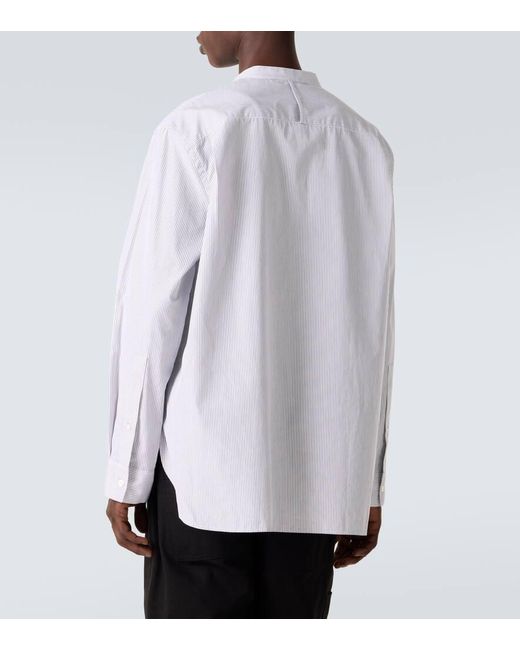 Studio Nicholson X Aaron Levine Hemd Nick Aus Baumwolle in Gray für Herren