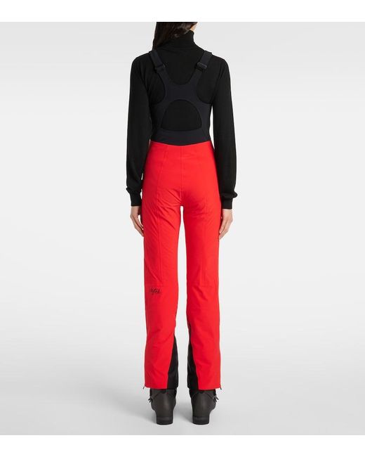 Aztech Mountain Red Bella High-Rise Ski Pants