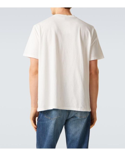 Our Legacy Pink Box Printed Cotton Jersey T-Shirt for men