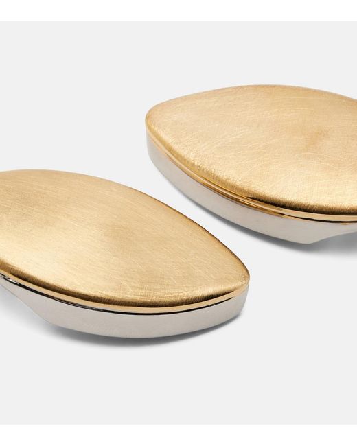 Pendientes Calissons Jacquemus de color Natural