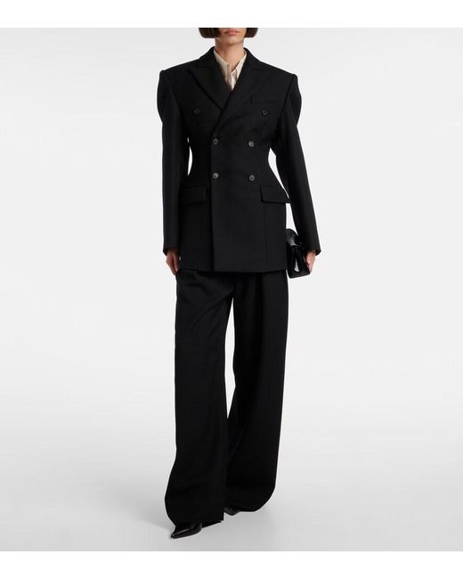 Wardrobe NYC Black Wool Blazer