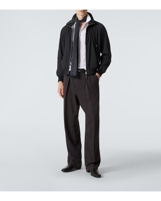 Tom Ford White Pique Polo Shirt for men