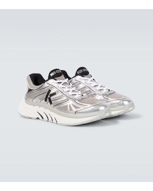 KENZO Metallic Pace Mesh Sneakers for men