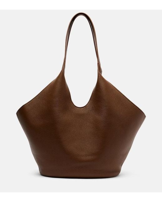 Aesther Ekme Brown Tote Bag Phantom Aus Leder