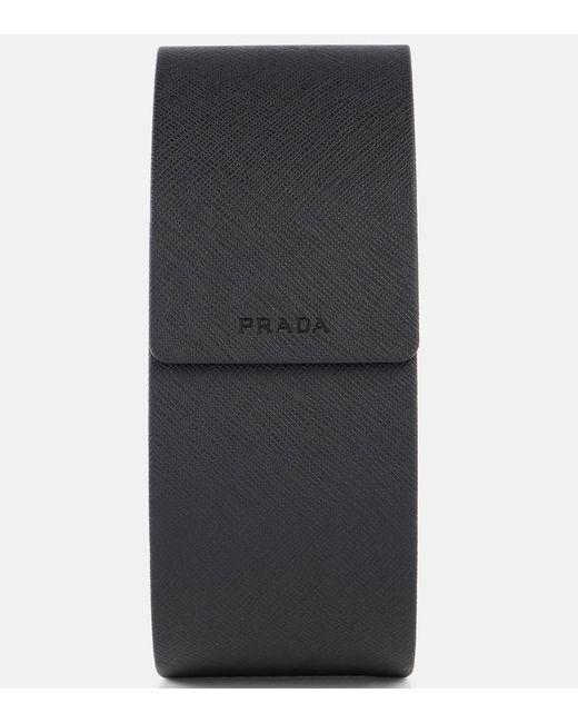 Prada Blue Rectangular Sunglasses
