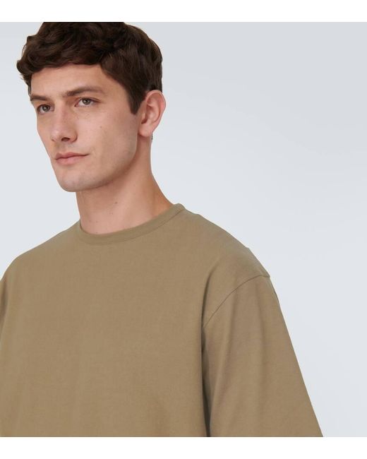 T-Shirt En Coton The Row pour homme en coloris Natural