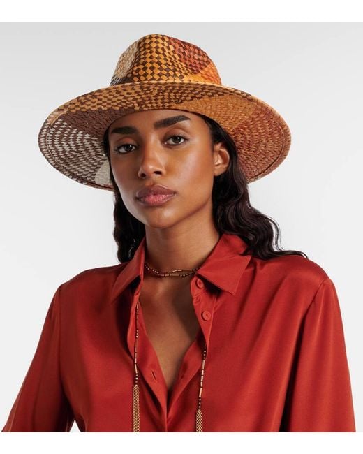 Ruslan Baginskiy Brown Straw Hat