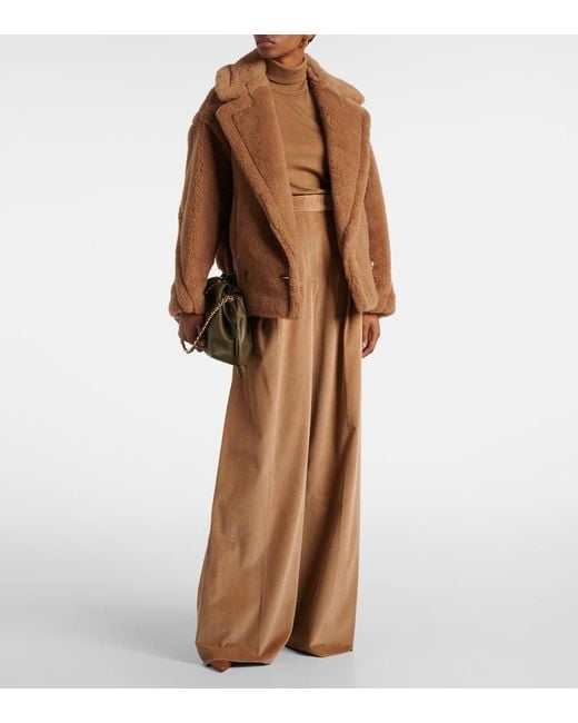 Max Mara Brown Vanadio Teddy Jacket