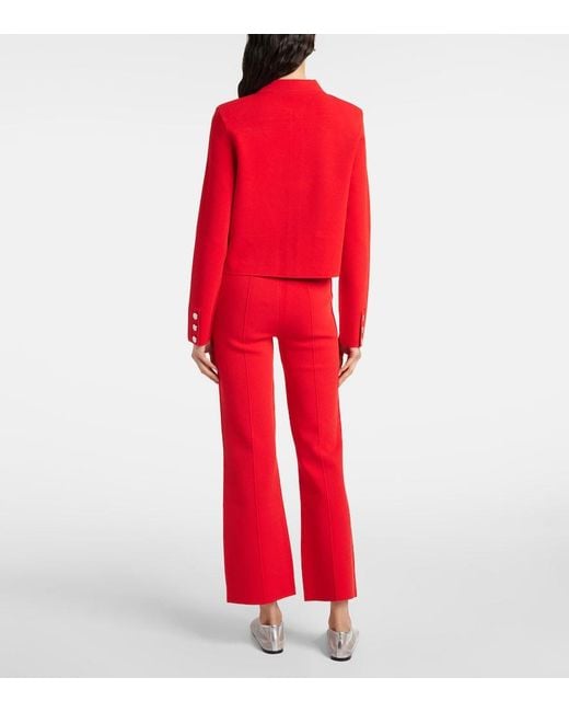 Veronica Beard Red Katia Jacket