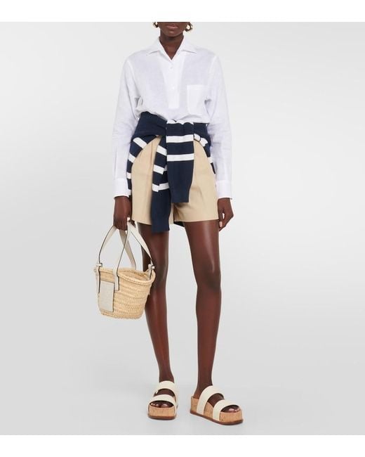 Loro Piana White Flax Shirt