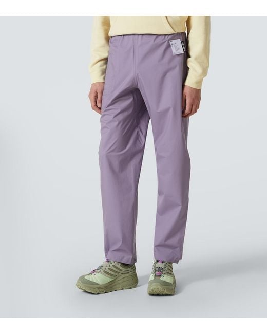 Satisfy Purple Pertex 3L Sweatpants for men