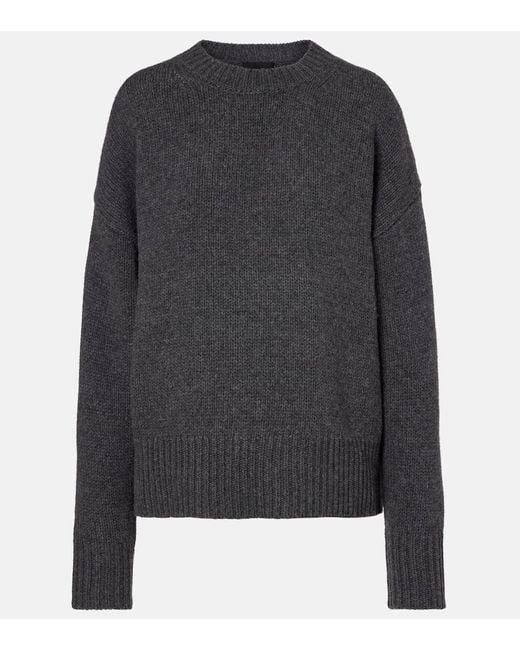 Nili Lotan Black Donnika Wool And Cashmere Sweater