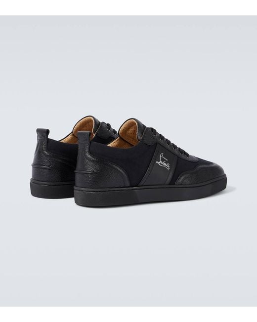 Christian Louboutin Sneakers Retero Aus Leder in Black für Herren