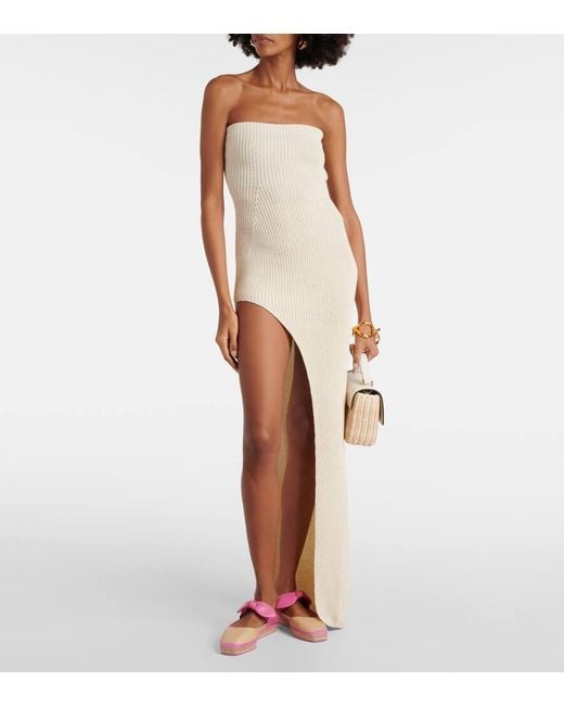 Jimmy Choo Pink Reka Leather-Trimmed Espadrilles