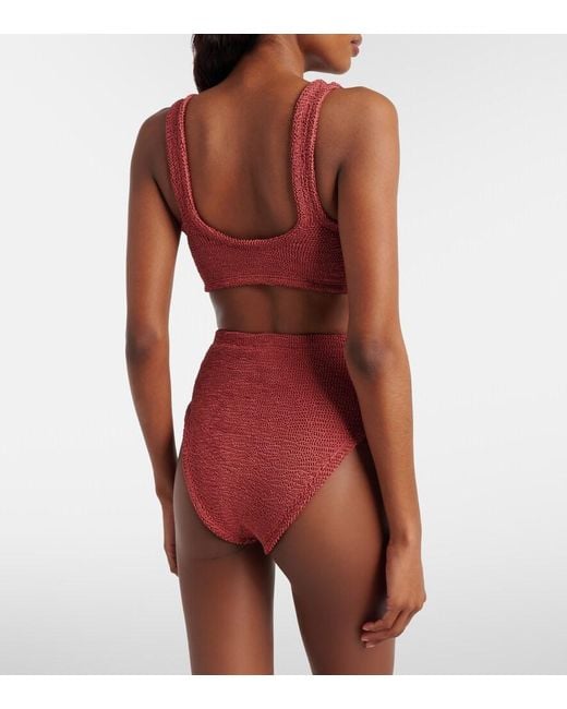 Hunza G Red Nadine Bikini