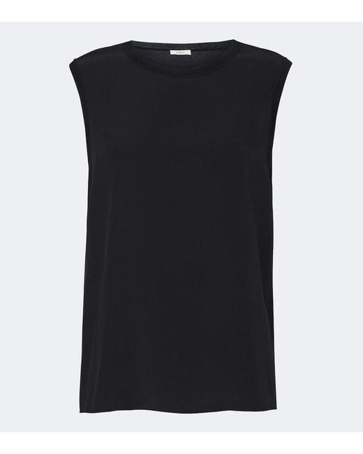 Joseph Black Bley Silk Crepe Top