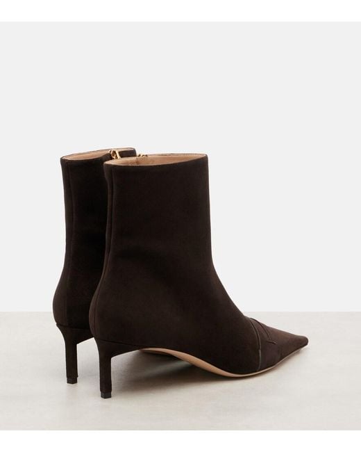 Tom Ford Brown 55 Suede Ankle Boots