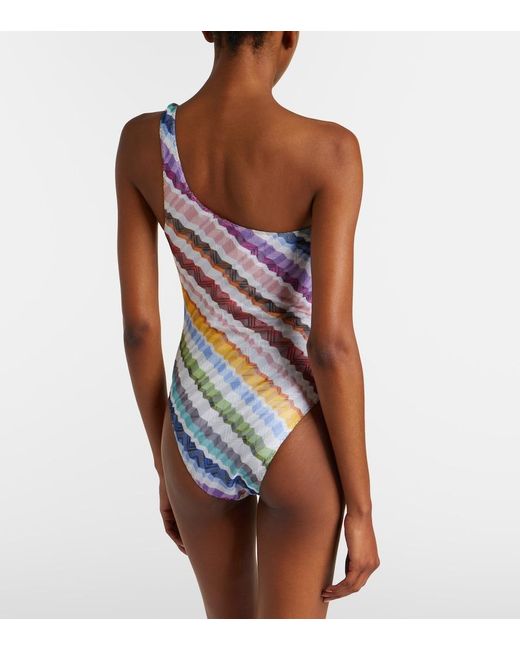 Banador Asimetrico Missoni de color White