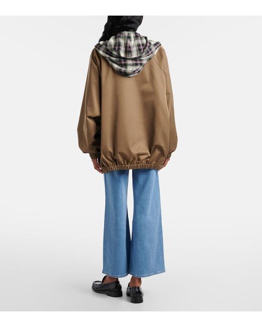 Citizens of Humanity Blue Lyra Cropped Wide-Leg Jeans
