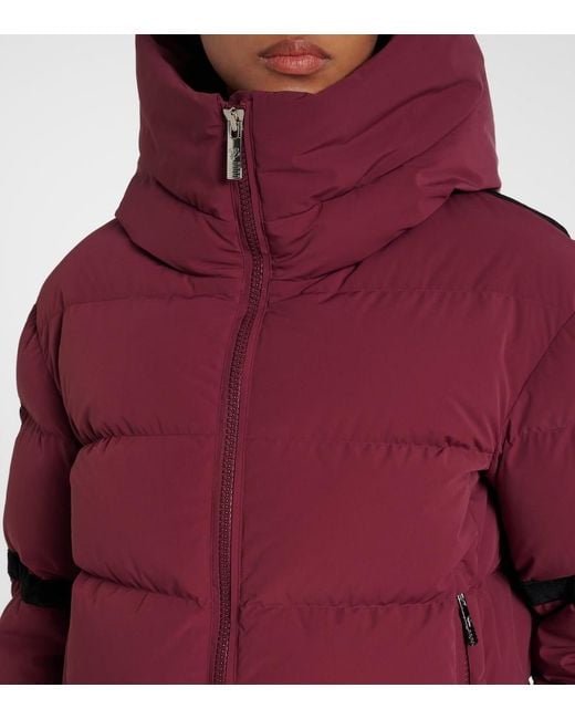 Giacca Da Sci Barsy Con Velluto di Fusalp in Red