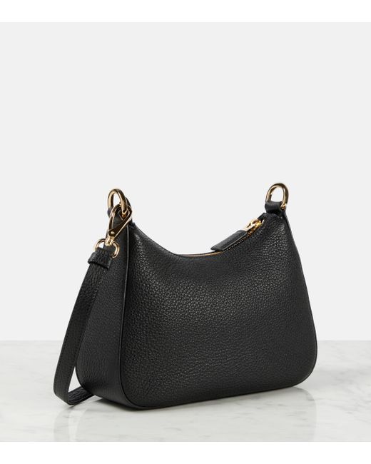 Prada Black Small Leather Shoulder Bag