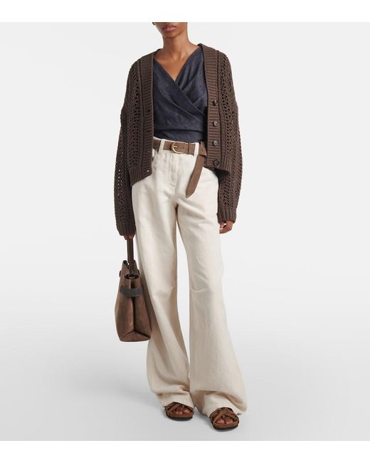 Jean Ample Brunello Cucinelli en coloris White
