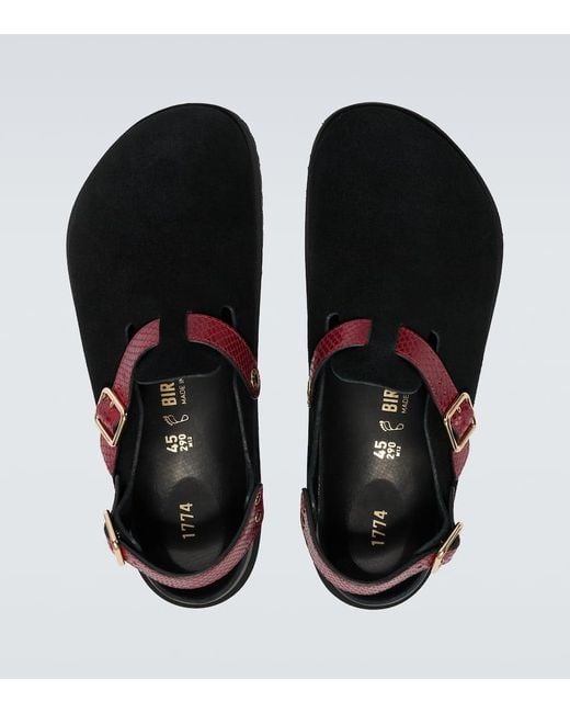Zuecos Tokio Cazador De Ante Birkenstock de hombre de color Black