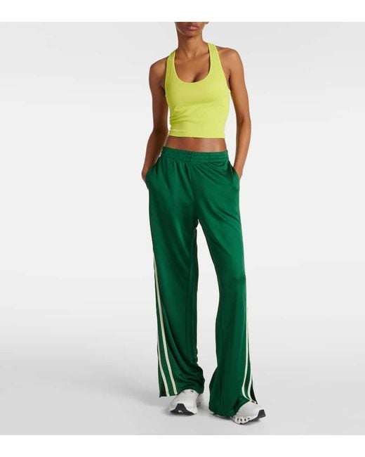 The Upside Green Juliet Low-rise Track Pants